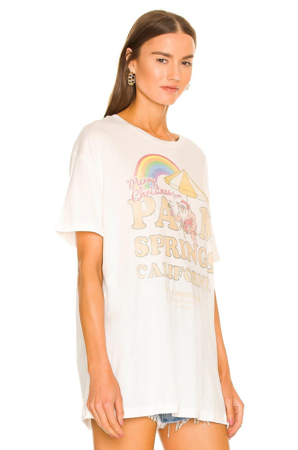 Palm Springs Christmas Oversized Tee The Laundry Room Product Image
