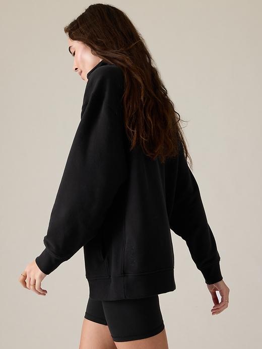 Power of She Forever Fleece 1/4 Zip Sweatshirt Product Image