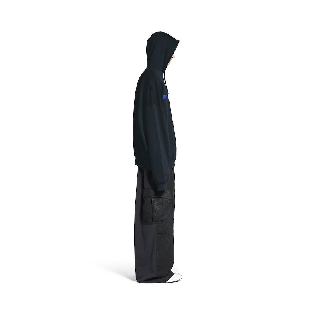 International Hoodie Large Fit in Faded Black Product Image