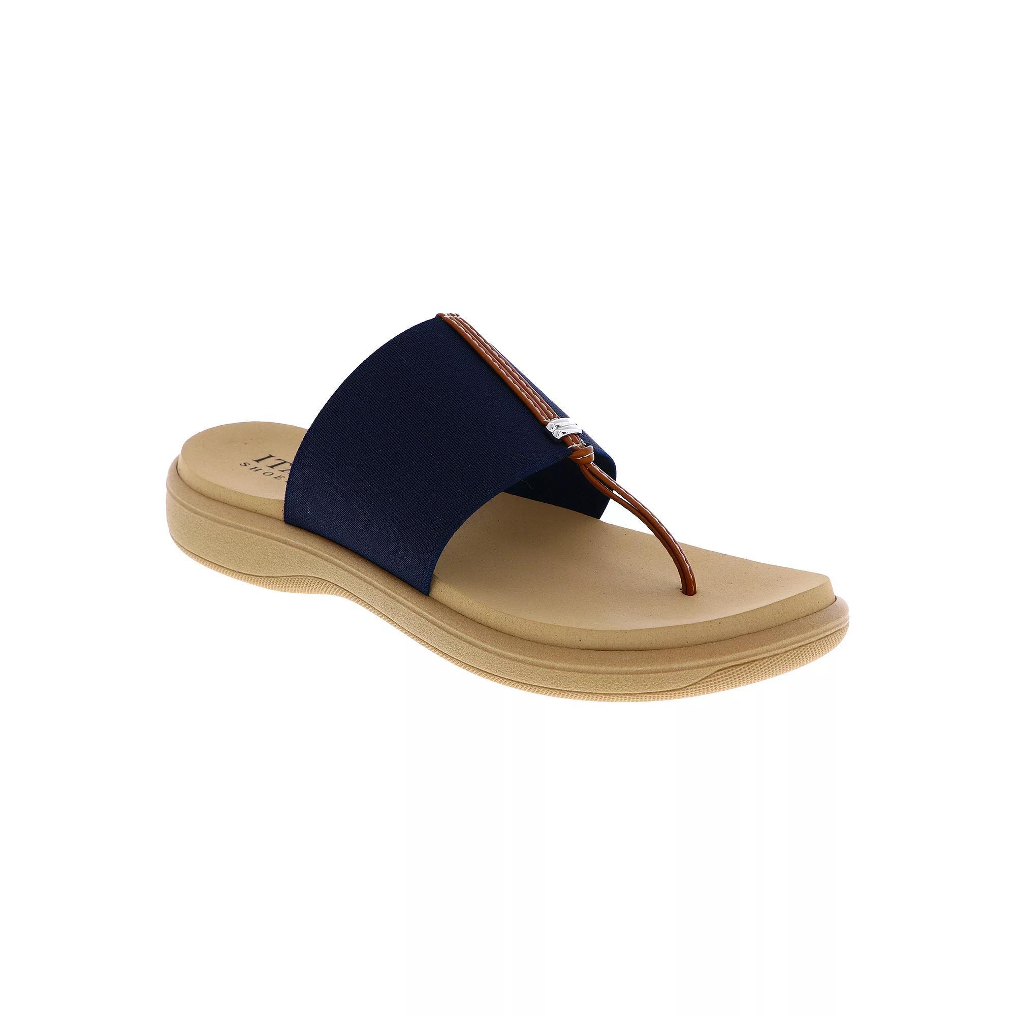 Italian Shoemakers Jahzara Womens Sandals Blue Product Image