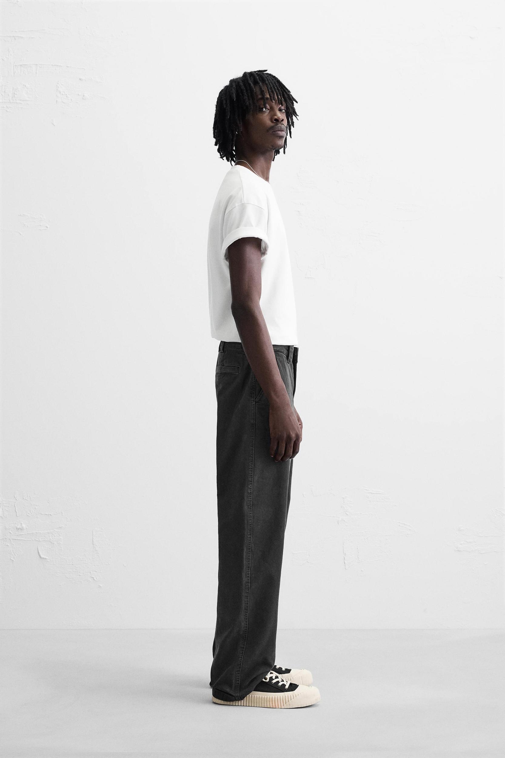 STRAIGHT LEG UTILITY JEANS Product Image