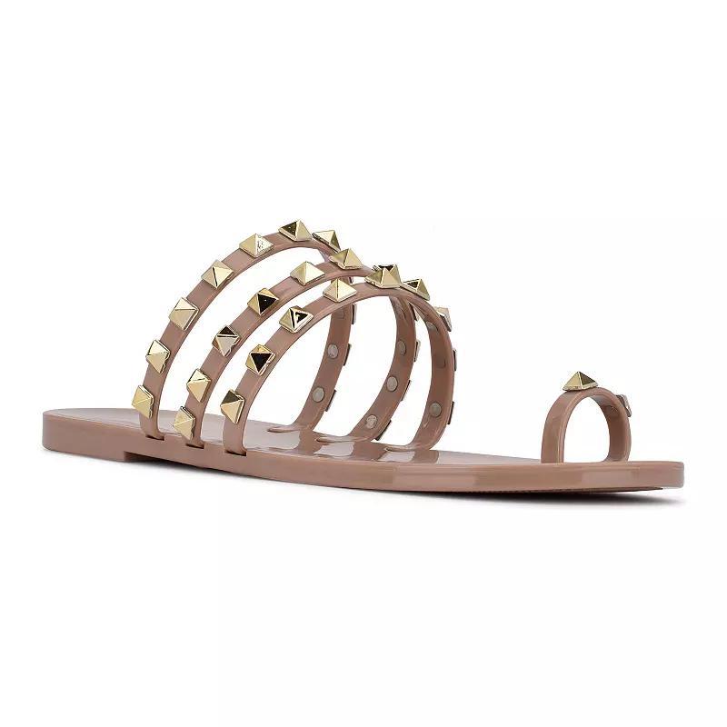 Nine West Cartee Women's Jelly Sandals, Size: 11, Light Natural Product Image