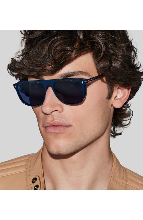 Mens Fletcher 57MM Square Sunglasses Product Image