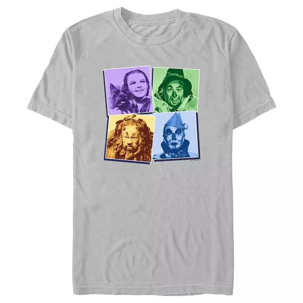 Men's The Wizard of OZ Wizard of Oz Box Up Graphic Tee, Size: XL, Silver Product Image