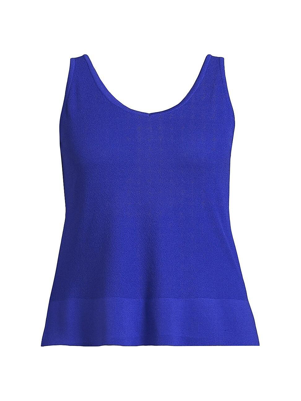 Womens Plus V-Neck Tank Product Image