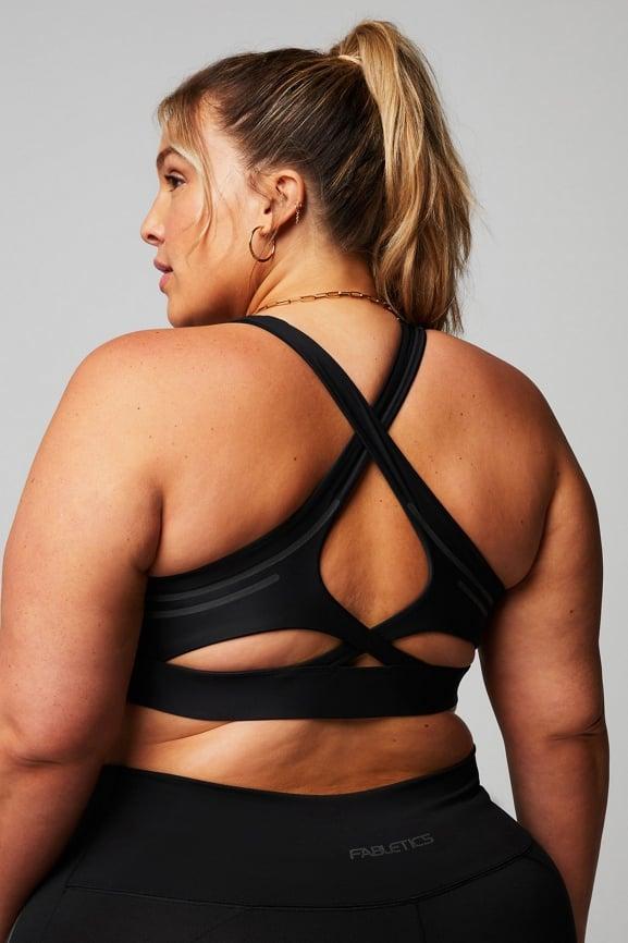 No-Bounce Reflective High Impact Sports Bra Product Image