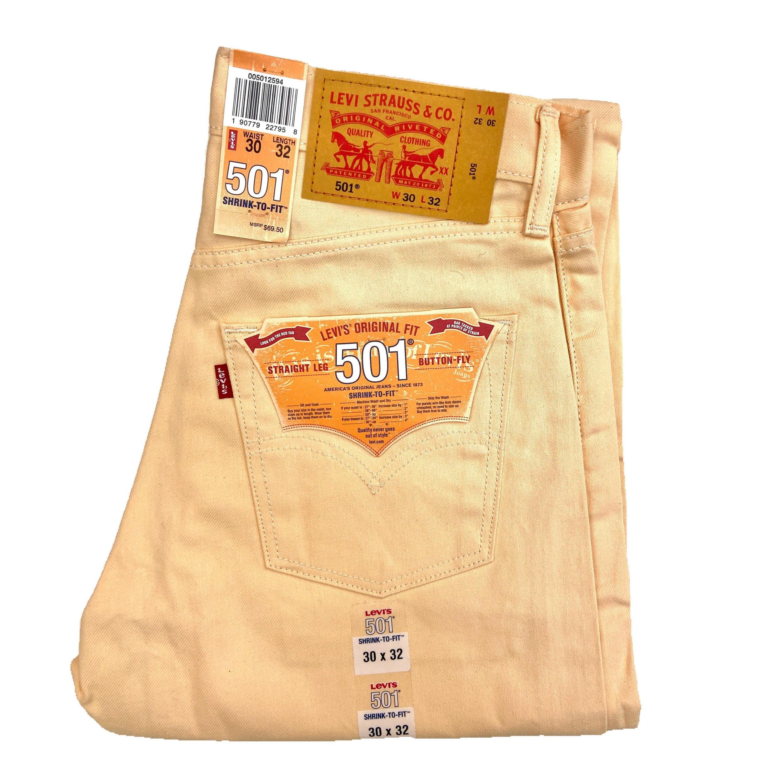 Levi's 501 Shrink-to-Fit - Denim Brown Male Product Image