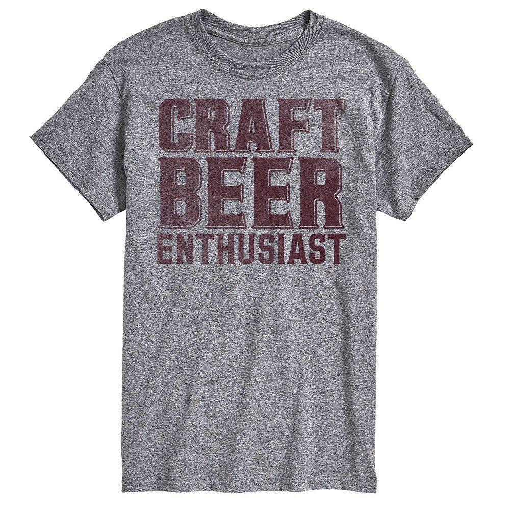 Mens Craft beer Enthusiast Tee Product Image