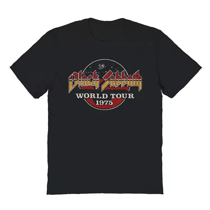 Men's Black Sabbath Tour 1975 Graphic Tee, Size: Medium Product Image