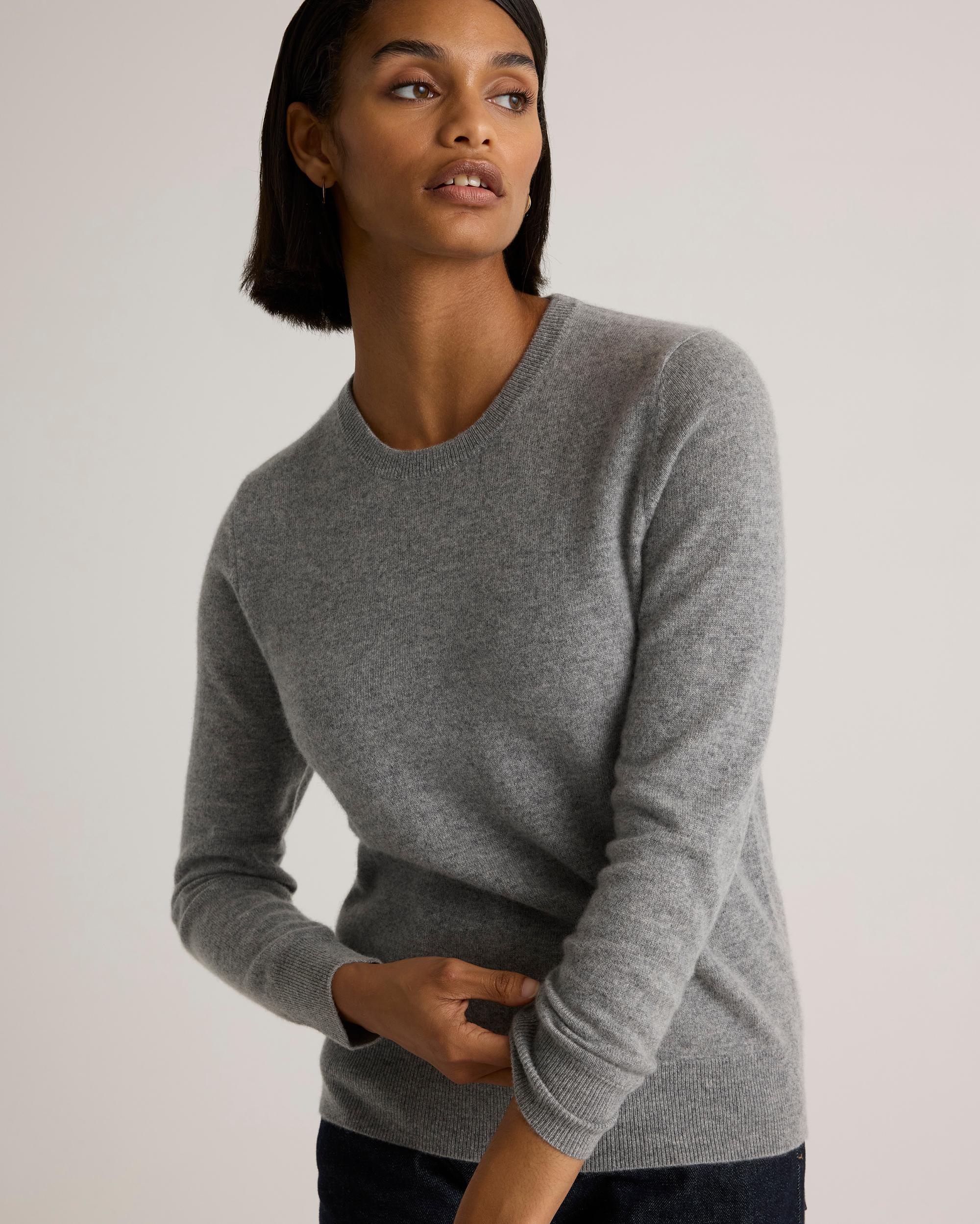 Quince | Women's Mongolian Cashmere Crewneck Sweater Product Image