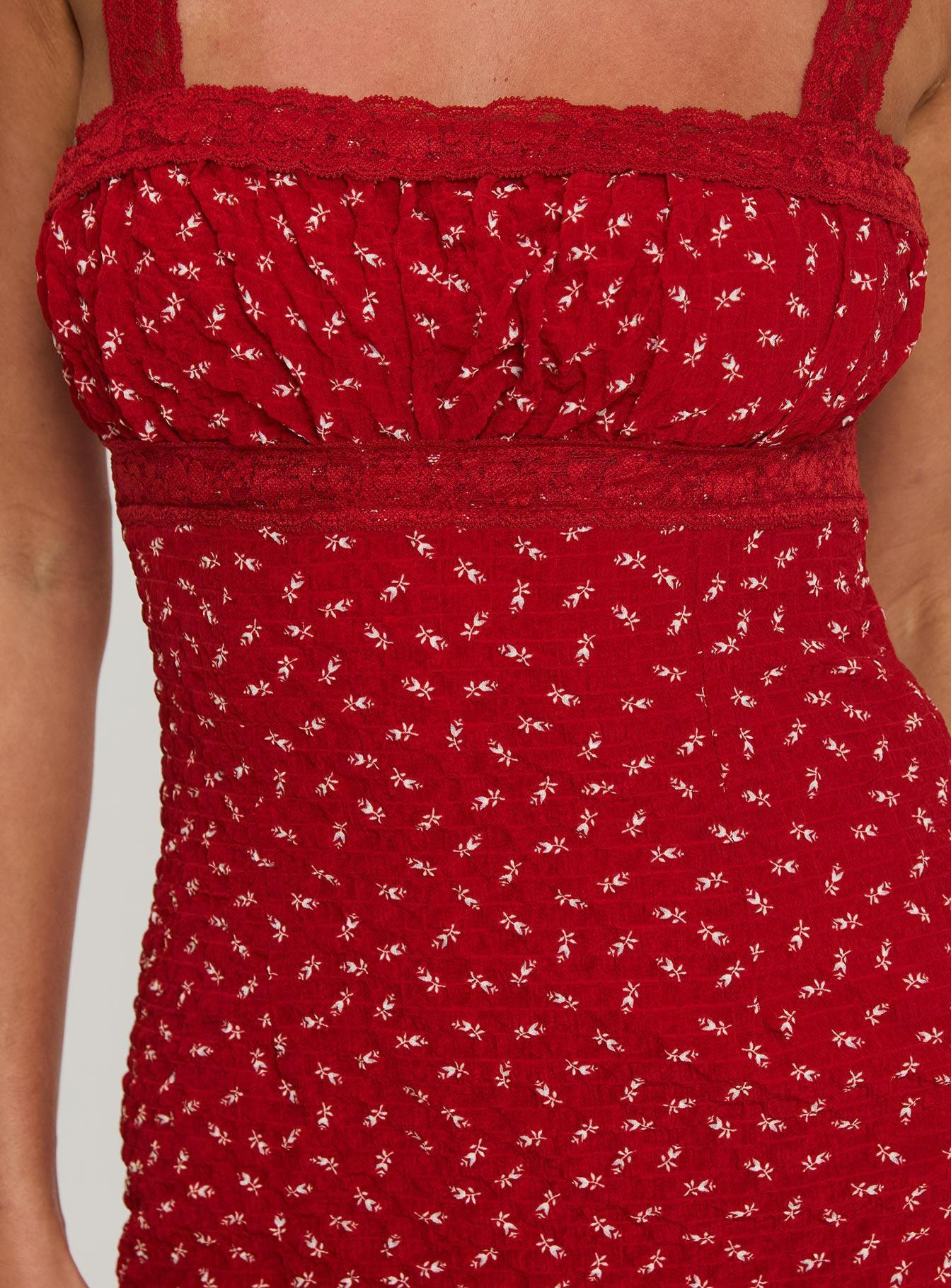 Gorgeous Mini Dress Red Product Image