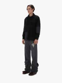PATCHWORK OVERSHIRT in black | JW Anderson US  Product Image