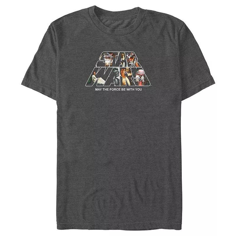 Men's Teenage Mutant Ninja Turtles Neon Lights Heads Graphic Tee, Size: Medium, Blue Product Image