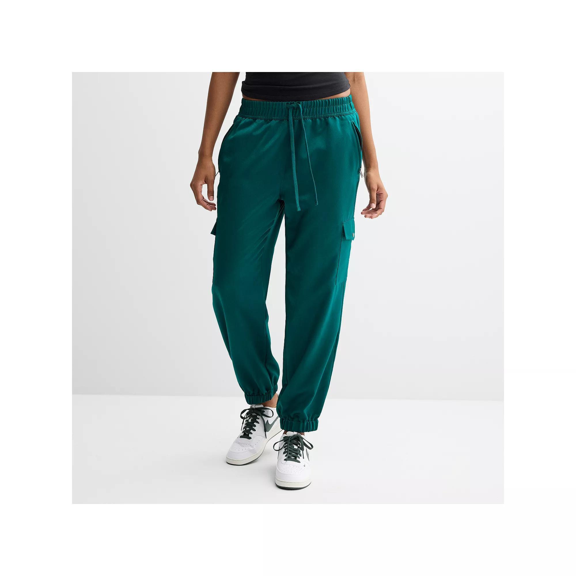 Womens Sonoma Community Brooklyn Dolly Silky Jogger With Cargo Pockets Product Image