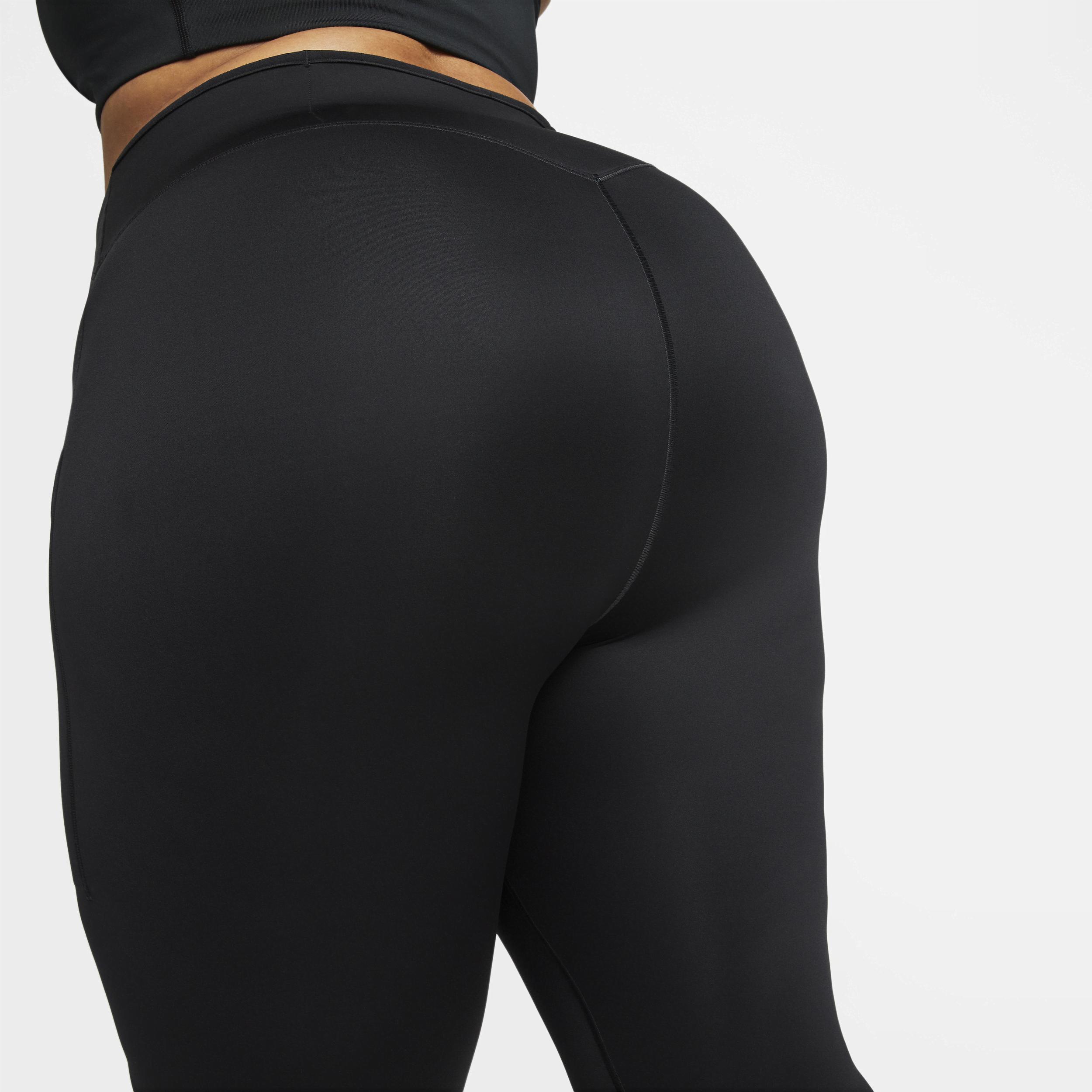 Nike Women's Go Firm-Support High-Waisted 7/8 Leggings with Pockets (Plus Size) Product Image