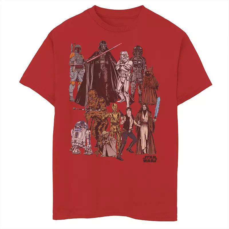 Boys 8-20 Star Wars Chewy Pocket Tee, Boy's, Size: XL, Kelly Product Image