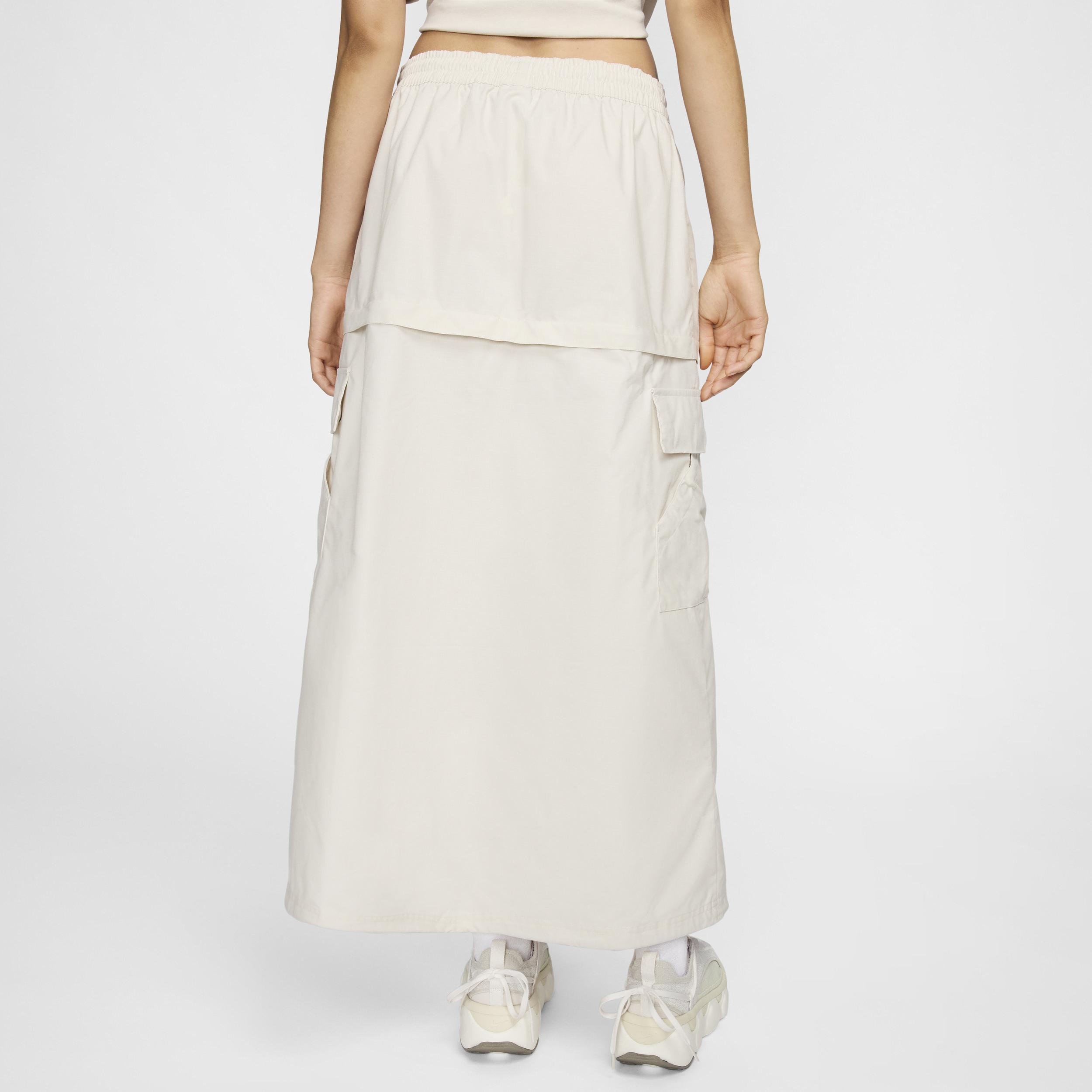 Nike Sportswear Essential Women's Mid-Rise Woven Cargo Midi Skirt Product Image