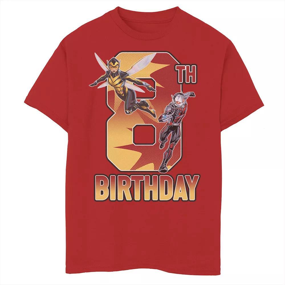 Boys 8-20 Marvel Ant-Man & Wasp 8th Birthday Graphic Tee, Boys Product Image
