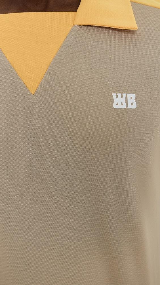Wales Bonner Home Jersey Polo | Shopbop Product Image