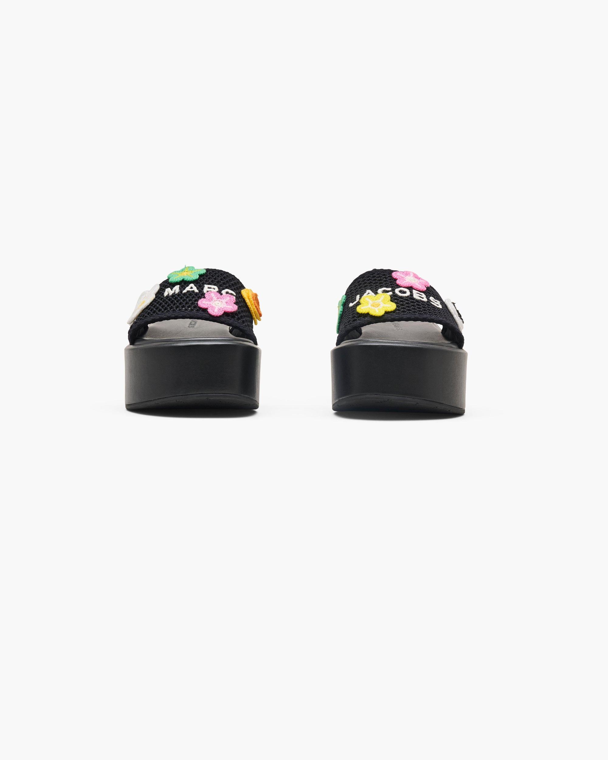 The Daisy Crochet Platform Sandal Product Image