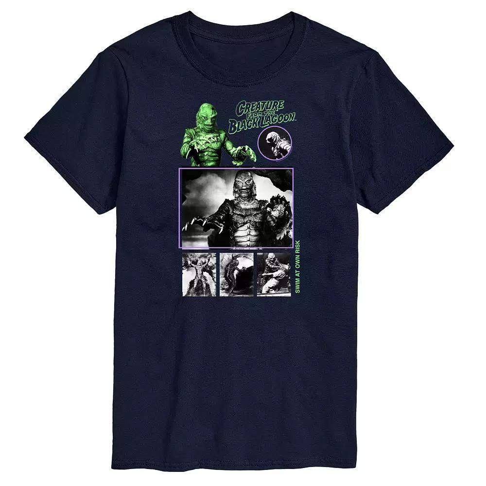 Big & Tall Universal Monsters Creature Lagoon Graphic Tee, Mens Product Image