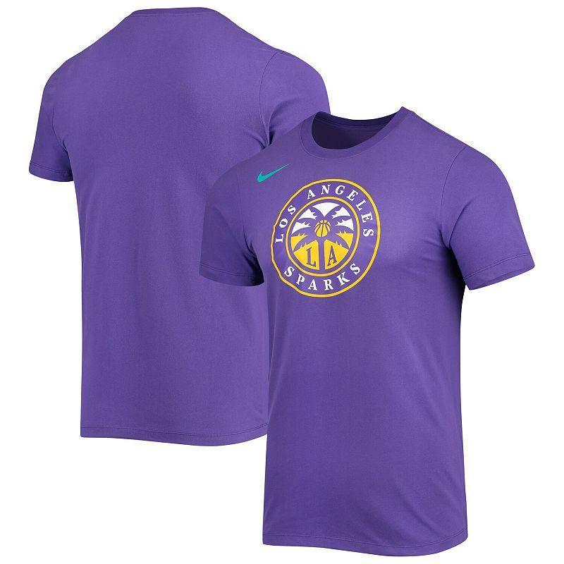 Mens Nike Purple Los Angeles Sparks Logo Performance T-Shirt Product Image