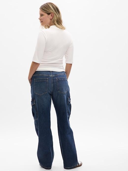 Mid Rise Corduroy '90s Loose Cargo Pants Product Image