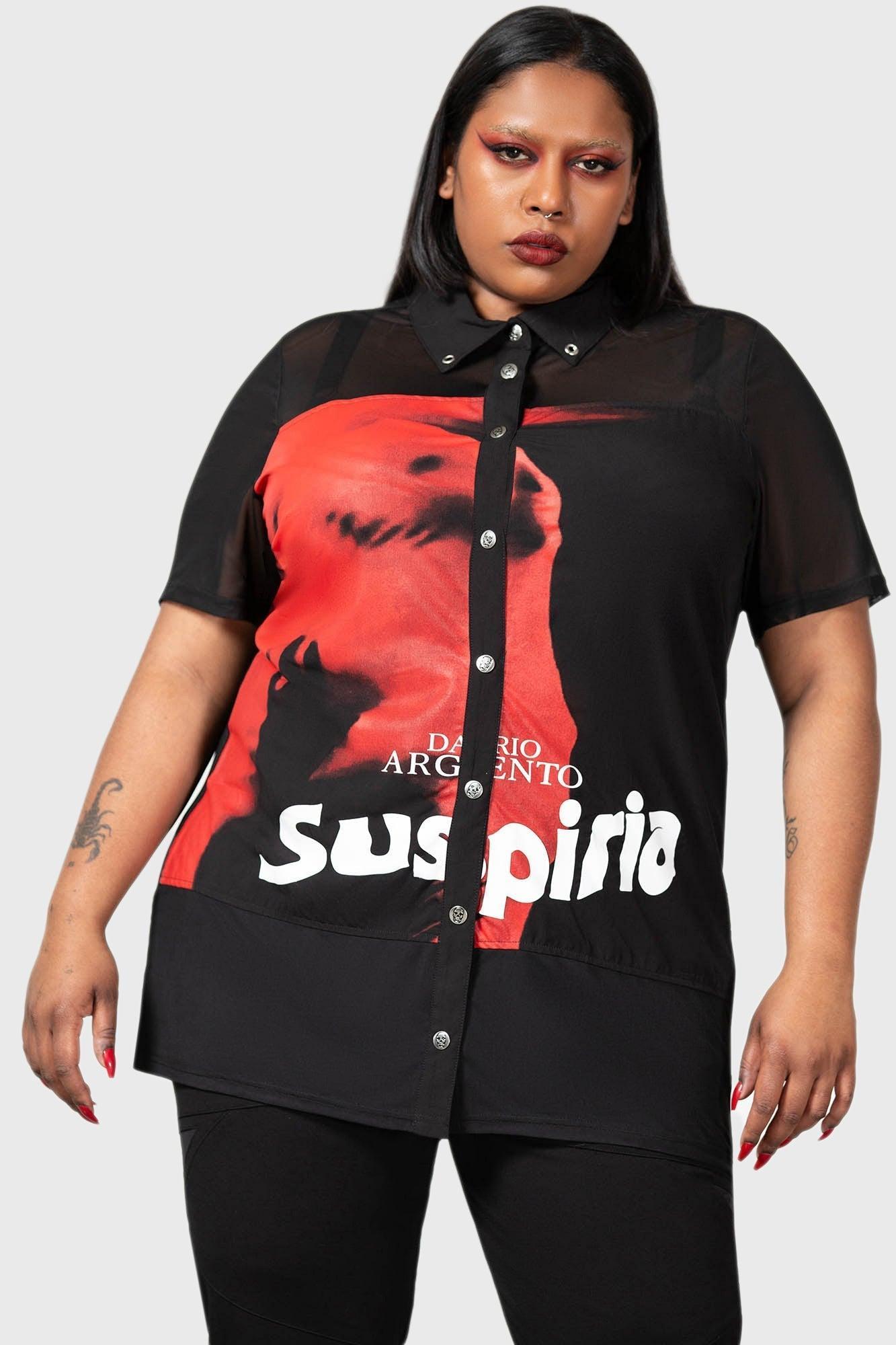 Suspiria Mesh Shirt - Resurrect Female Product Image