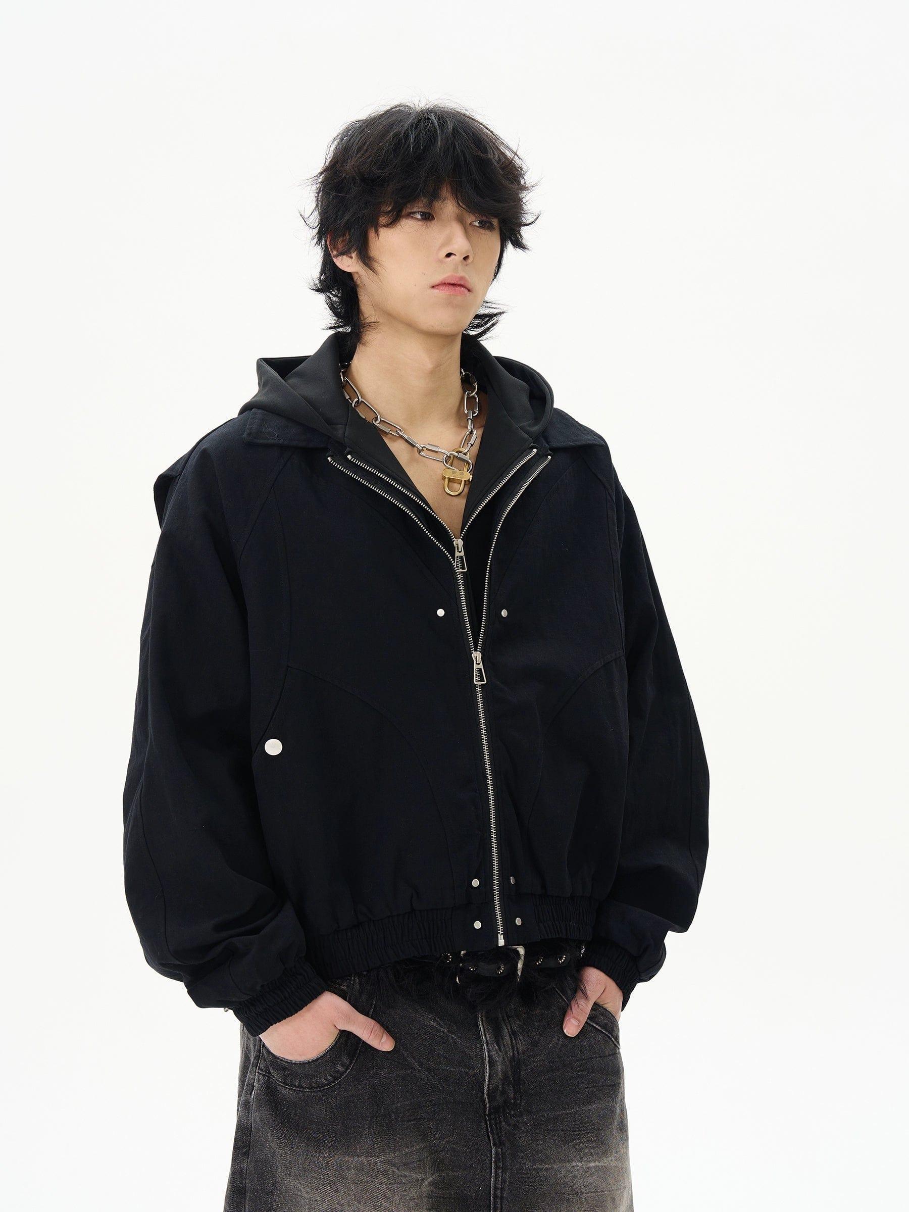 RT No. 12219 TWO PIECE ZIP-UP HOODED JK Product Image