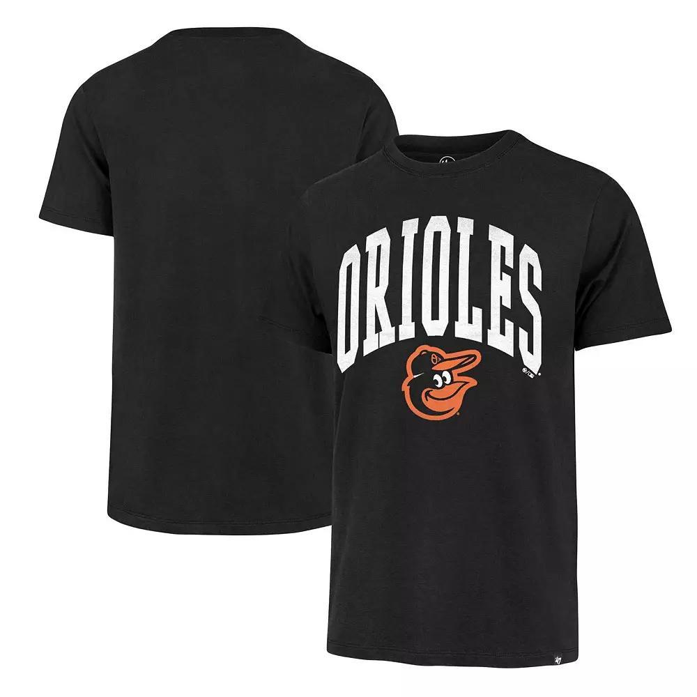 Men's '47 Black Baltimore Orioles Win Win Franklin T-Shirt, Size: Medium Product Image