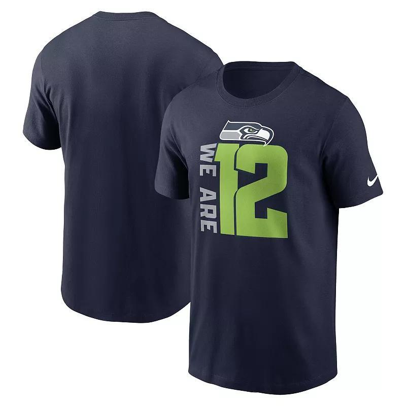 Men's Nike Royal Indianapolis Colts Primetime Wordmark Essential T-Shirt, Size: 2XL, Blue Product Image
