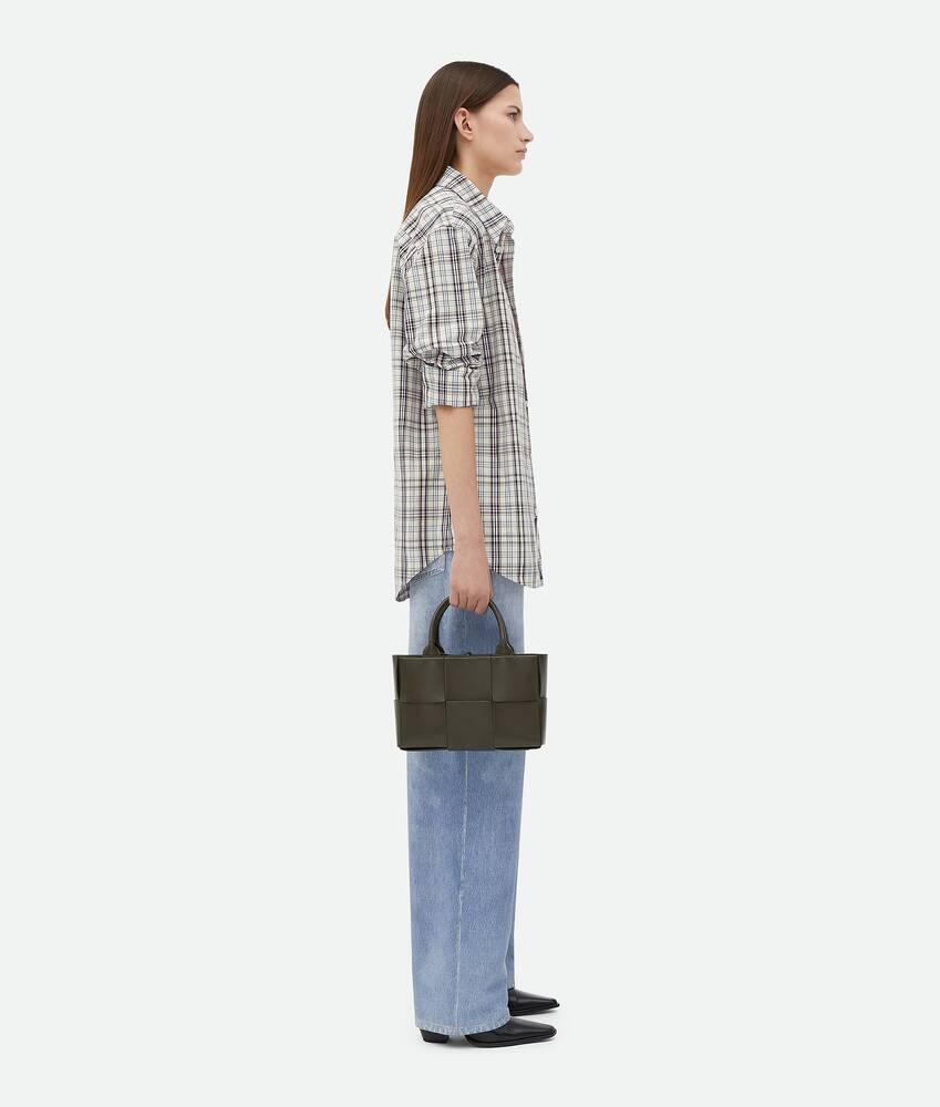 Women's Mini Arco Tote in Kaki Product Image