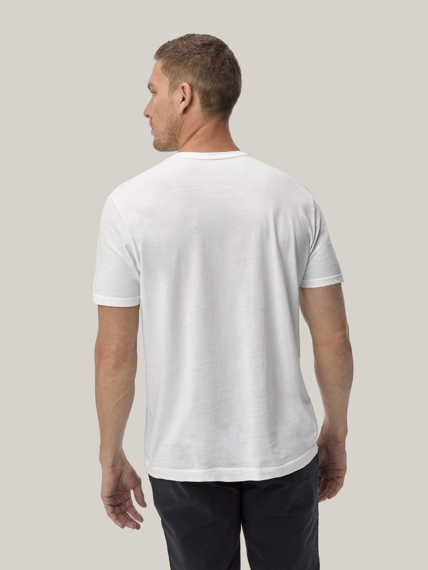 White Pima Classic Tee Product Image