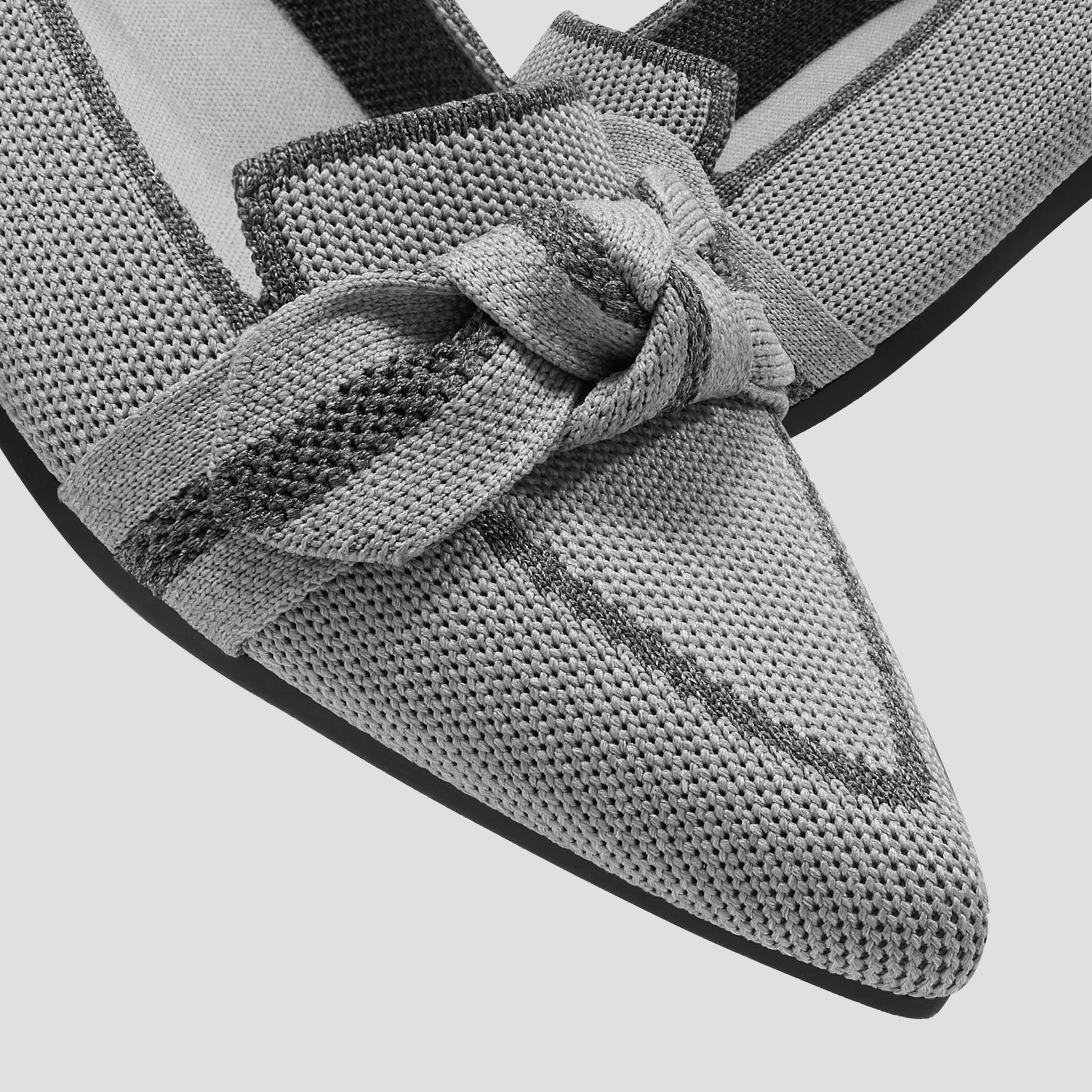 Pointed-Toe Bow Loafers (Michelle 2.0) Product Image