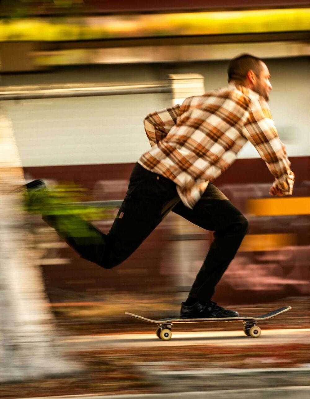 BRIXTON Bowery Mens Flannel - WHEAT Product Image