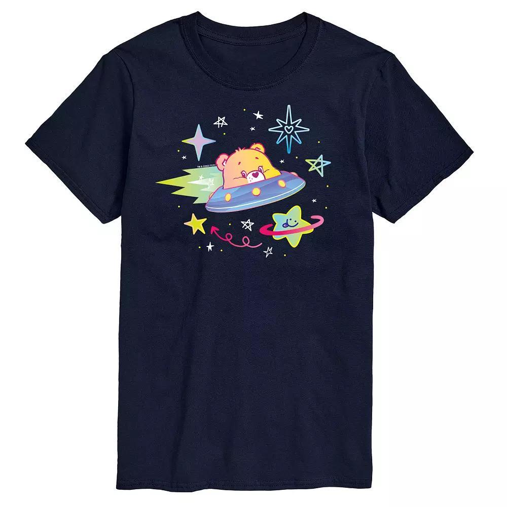 Big & Tall Care Bears UFO Stars Graphic Tee, Mens Product Image
