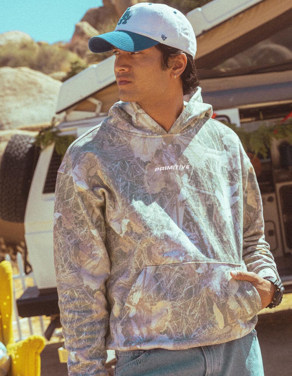 PRIMITIVE Camo Mens Hoodie Product Image