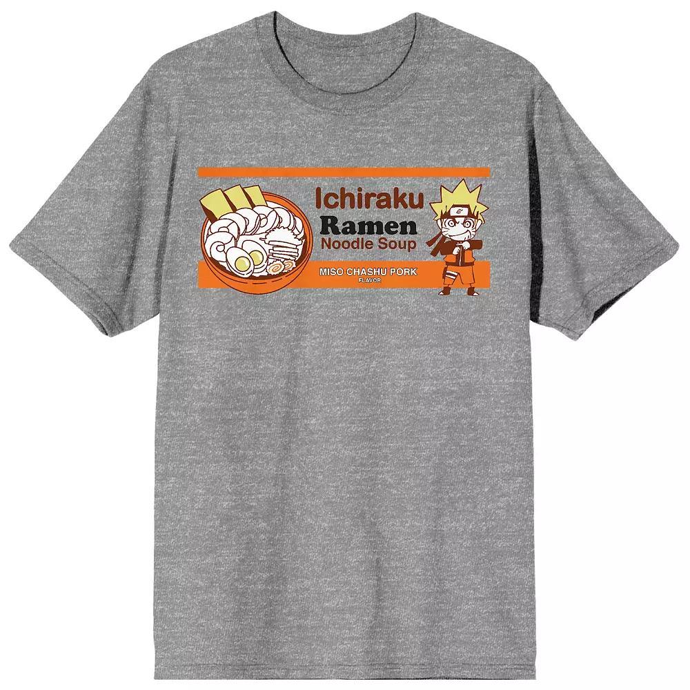 Men's Naruto Shippuden Ichiraku Tee, Size: Medium, Gray Product Image