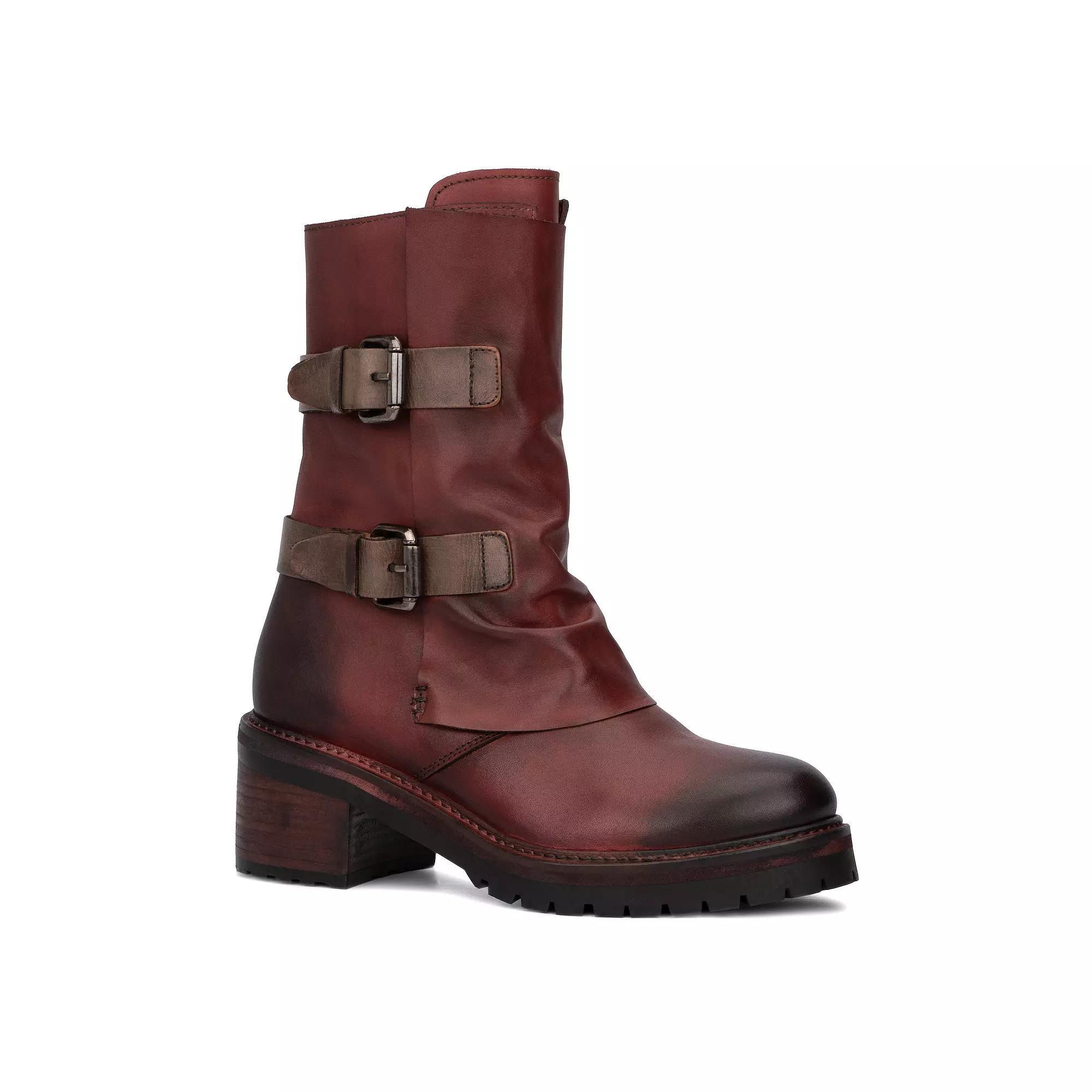Vintage Foundry Co. Margot Womens Leather Ankle Boots Product Image