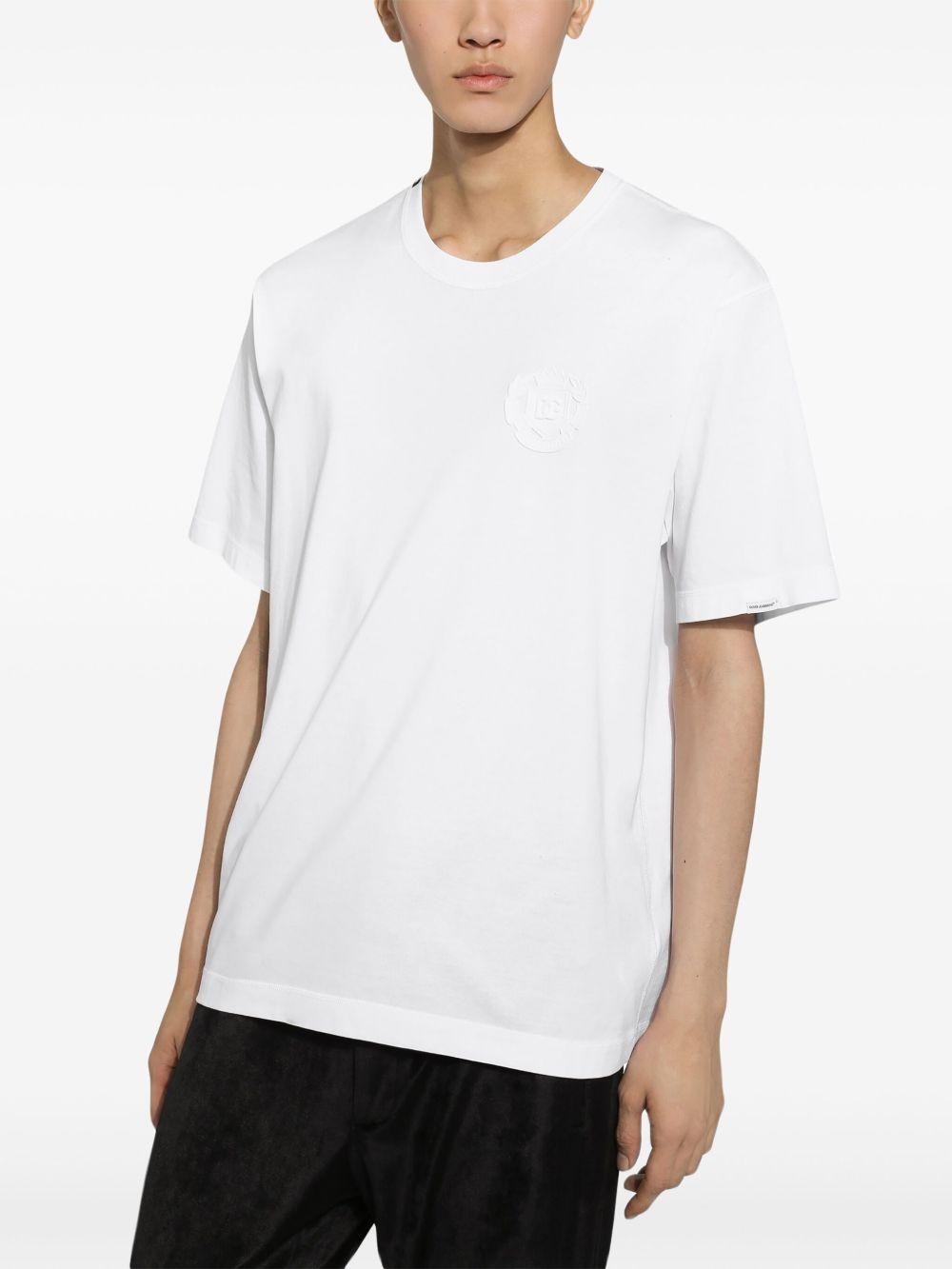 embroidered logo t-shirt  Product Image