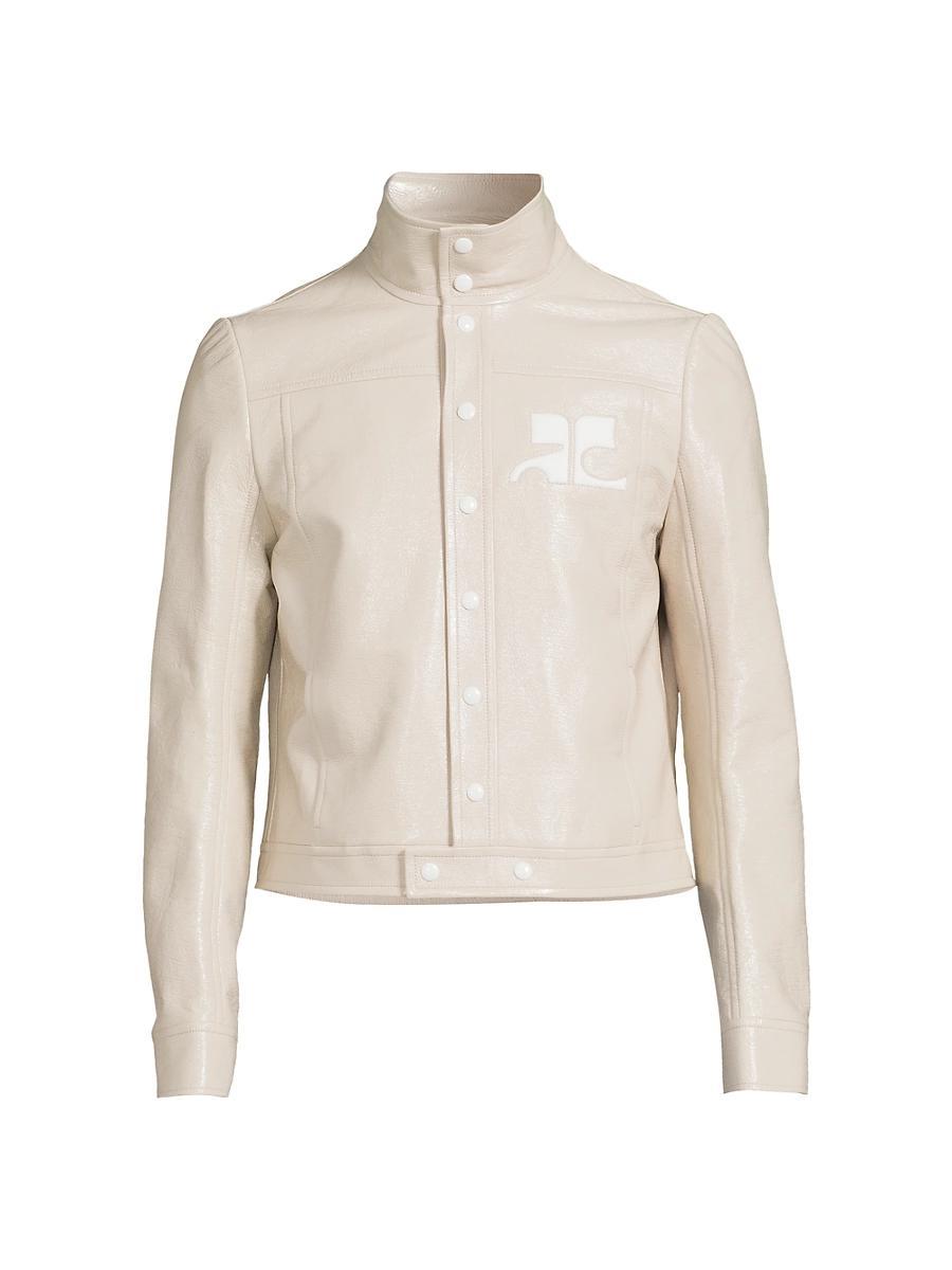 Mens Vinyl Logo Jacket Product Image
