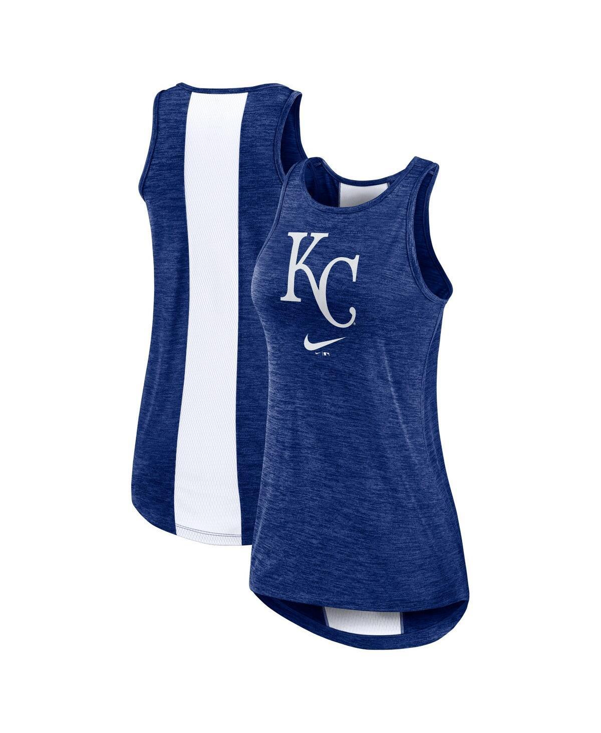 Women's Nike Black Colorado Rockies Right Mix High Neck Tank Top, Size: 2XL Product Image