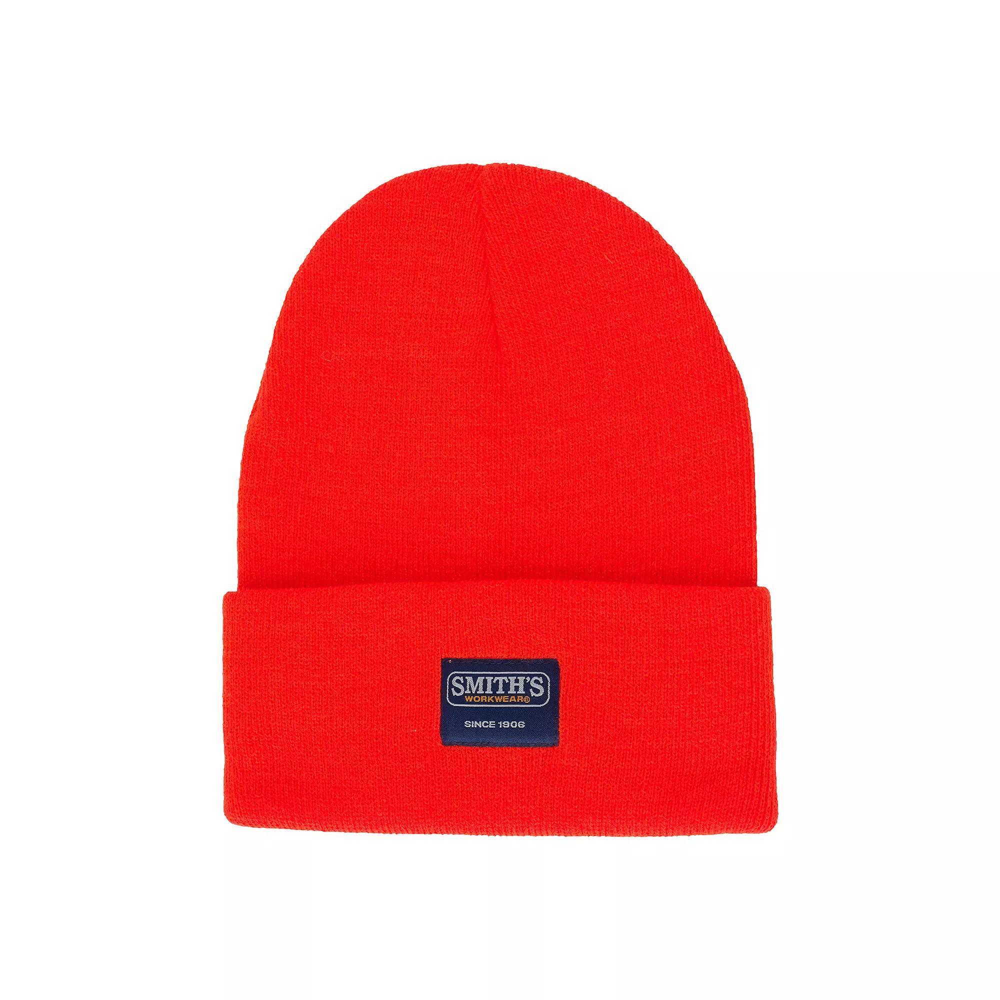 Men's Smith's Workwear Cuffed Pull-On Knit Beanie, Camel Brown Product Image