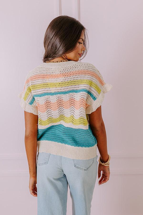 Stay In The Journey Knit Top Product Image