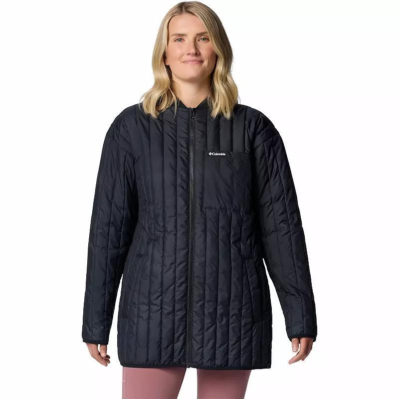 Women's Columbia Peony Park Overshirt, Size: Medium, Safari Product Image