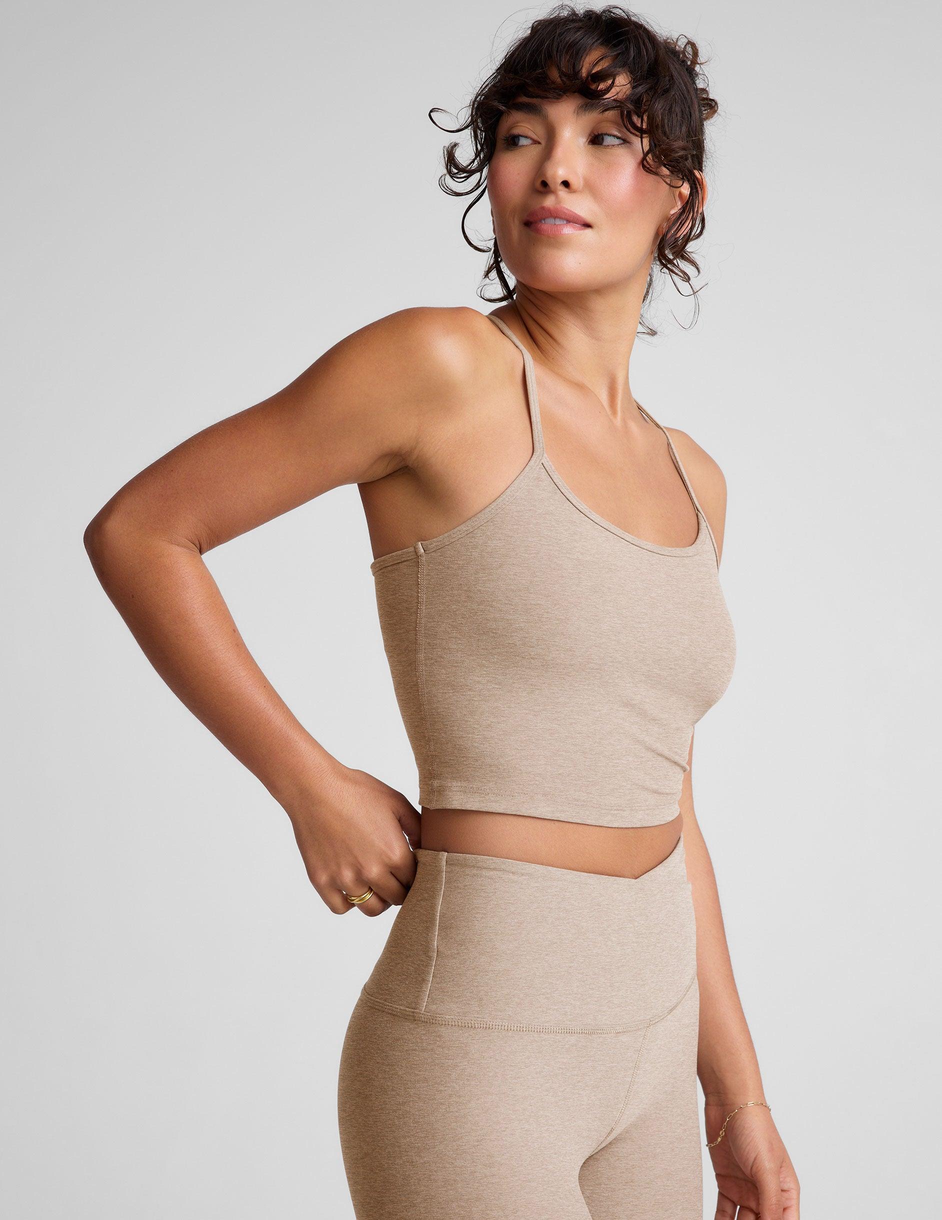 Spacedye Slim Racerback Cropped Tank Product Image