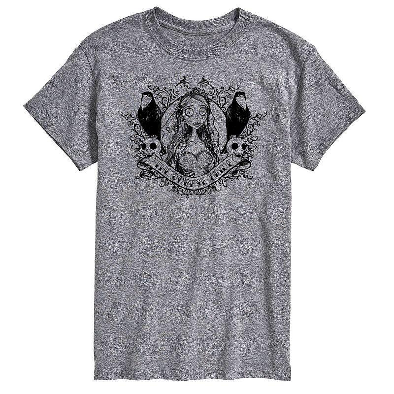 Mens Corpse Bride Crows Graphic Tee Product Image
