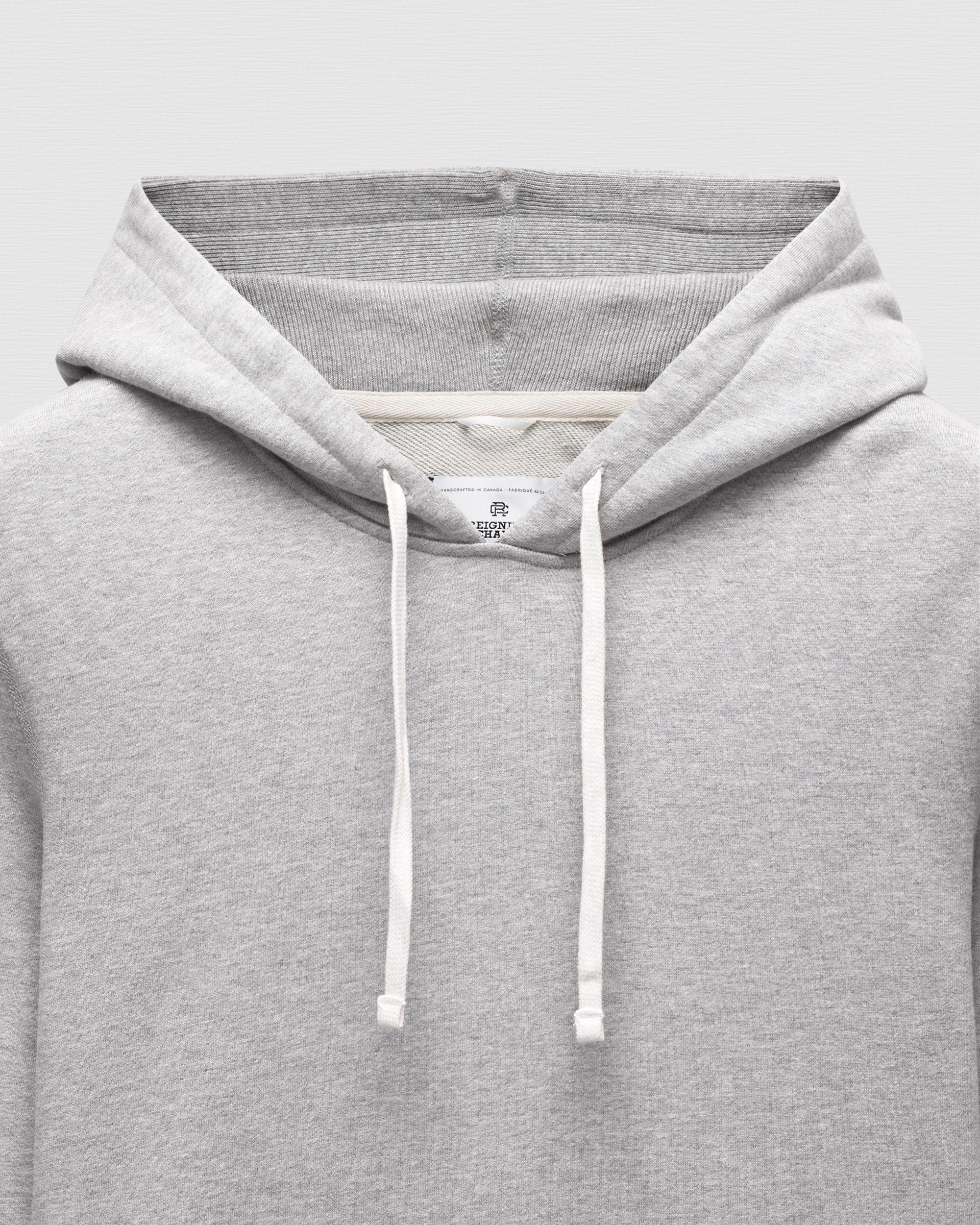 Midweight Terry Slim Hoodie Male Product Image