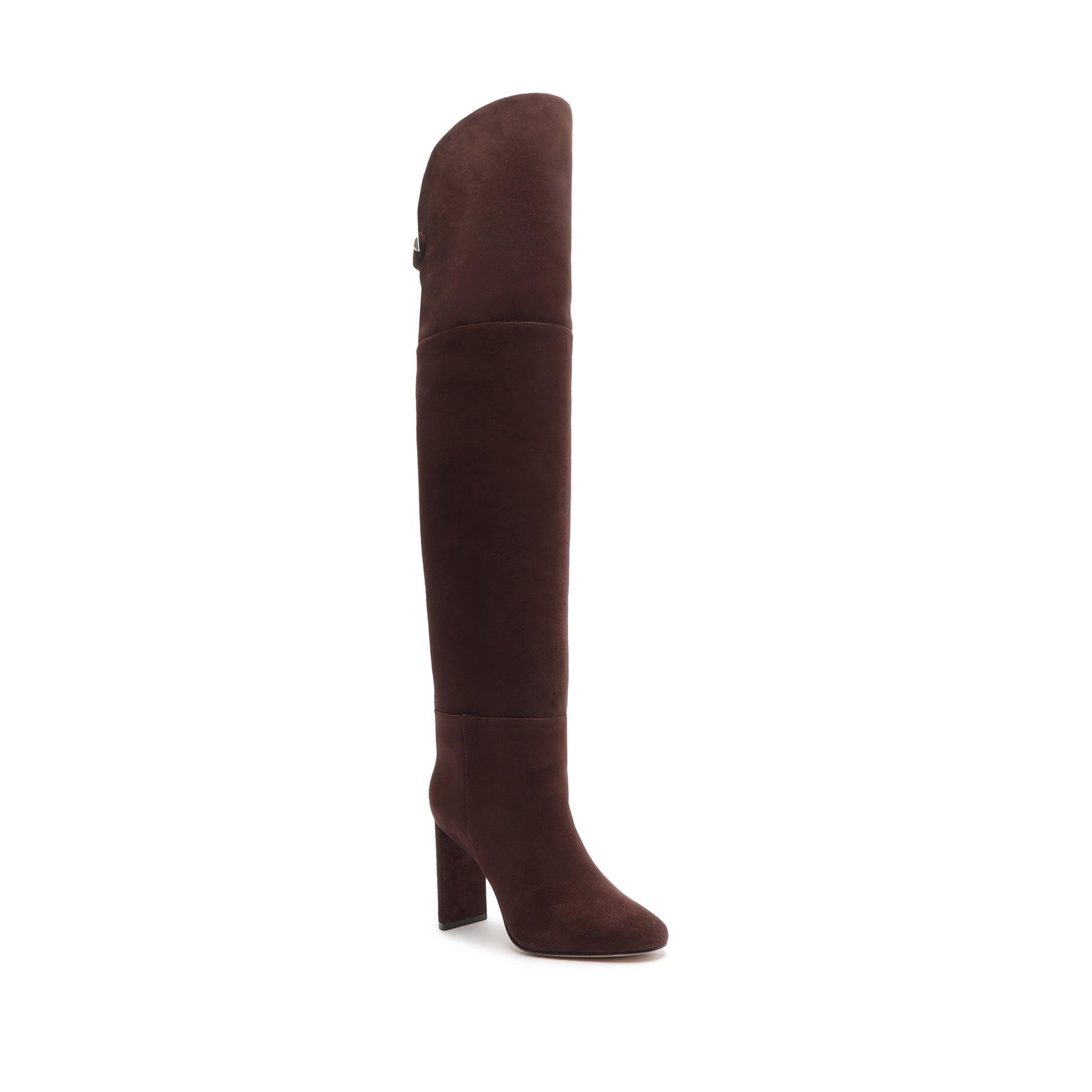Austine Casual Over the Knee Suede Boot Product Image
