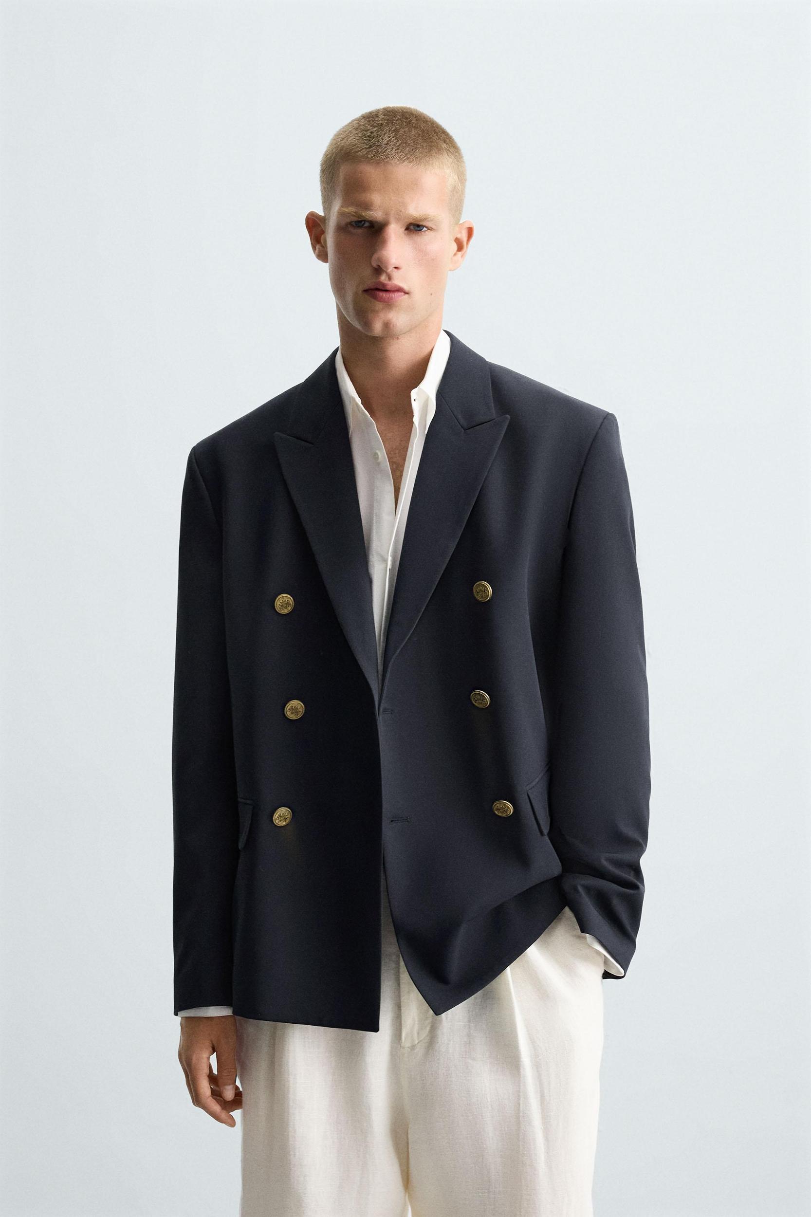 DOUBLE BREASTED BLAZER Product Image
